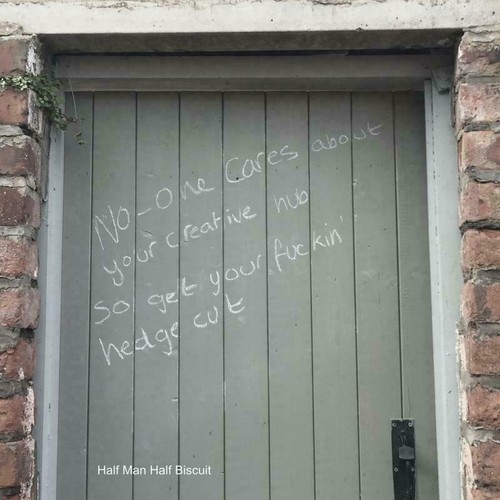 Half man biscuit one - half, no-one