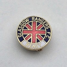 GLASGOW RANGERS VINTAGE PIN BADGE RFC 