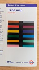 2009 Sep 'Earth' Richard Long London Underground Tube Map Mint Condition