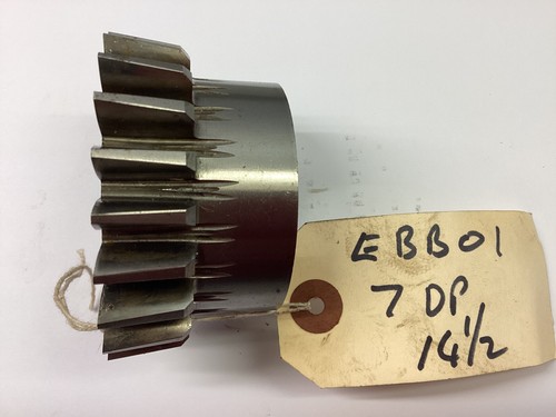 Gear shaper cutter ebb - cutter, 7