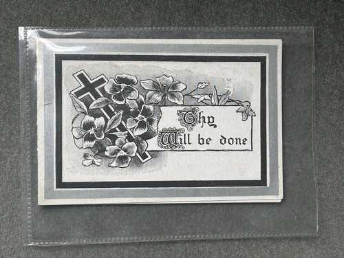 Rare memoriam printed card - rare, in