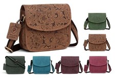 Ladies Leather Satchel Designer Mens Shoulder Cross body bag Messenger Travel