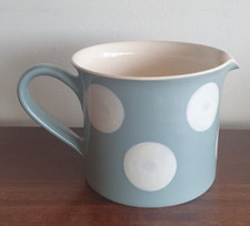 Large Gabriella Miller Polka Dot Pottery Jug