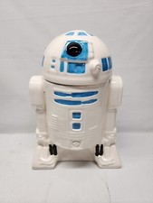 Vintage Star Wars R2D2 Stash Cookie Jar Original 1980 Roman Ceramics 