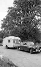 Cheltenham caravan owners rally motoring event 1958 Car Old Photo 2