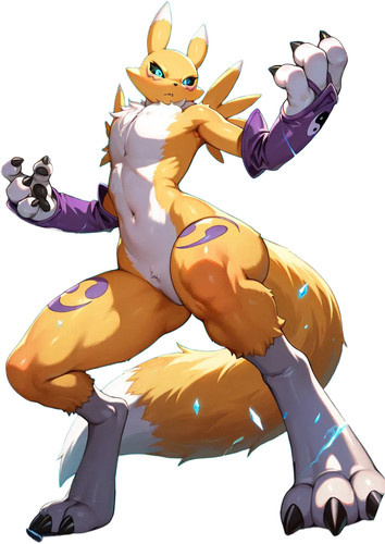 Renamon mystical fox warrior