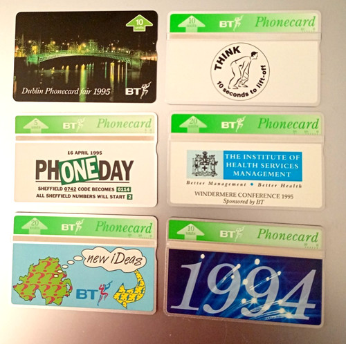 Telephone card various - bt,