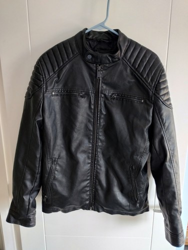 River island mens faux leather - river,