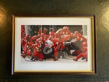 Michael Schumacher F1 Ferrari pit stop Photo - Wall Framed