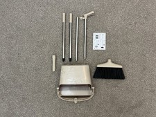 Broom and Dustpan Set with Long Handle