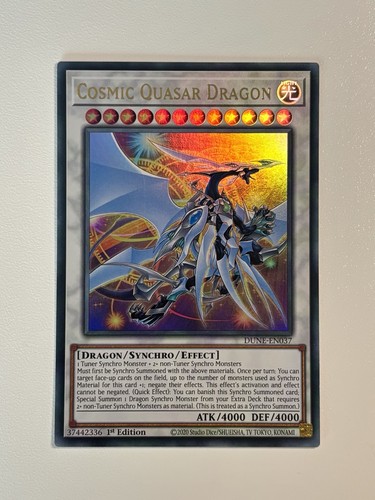 Cosmic quasar dragon - quasar,