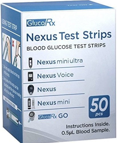 Glucorx nexus strips - glucorx,