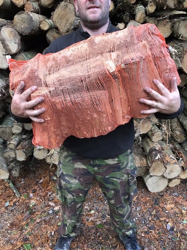 Seasoned logs hardwood dry - seasoned,