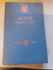 AUSTIN A 110 WESTMINSTER DRIVERS HANDBOOK 1965