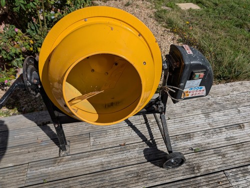 Electric concrete cement mixer - electric,