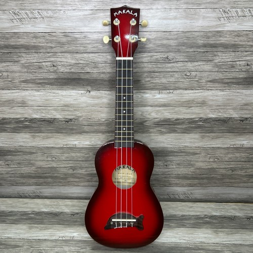 Makala dolphin ukulele red - dolphin,