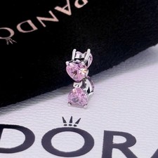 PANDORA Pink Bow Charm