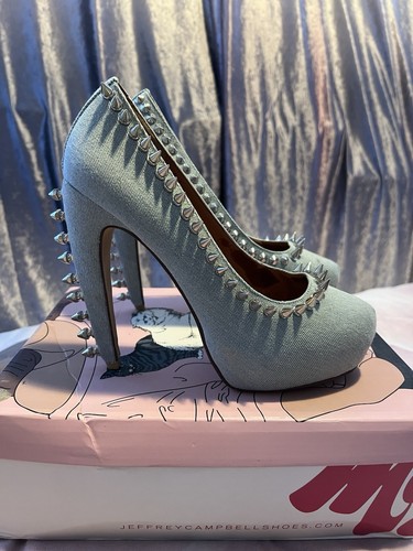 Jeffrey campbell size denim - 6,
