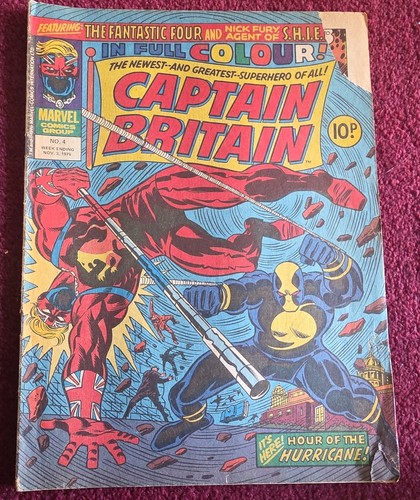 Captain britain comic - captain,
