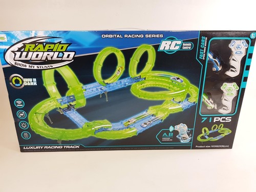 Glow the dark racing - glow, track