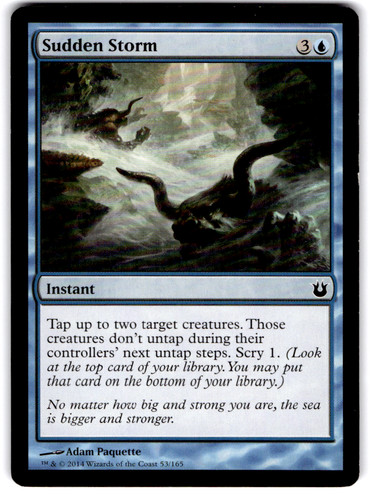 Sudden storm born - c, the