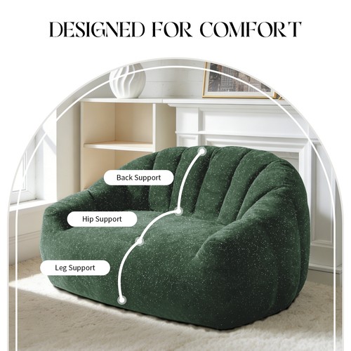 Seater adult bean bag - adult, cord
