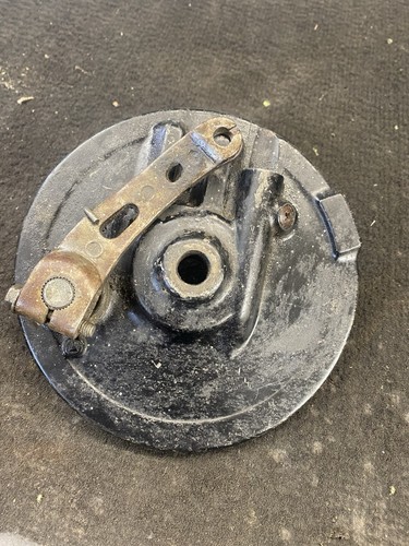 Honda xl250s front - front, plate
