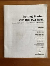 Digi 002 Rack User Manual
