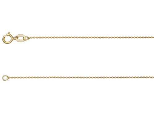 9ct gold belcher chain - 9ct,
