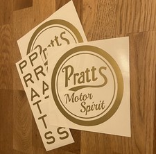 Pratts Motor Spirit Sticker