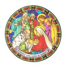 CHRISTMAS SUNCATCHER STAINED