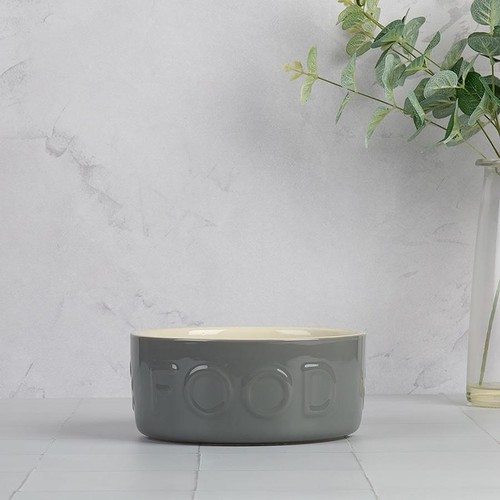 Pet food bowl - bowl, dog