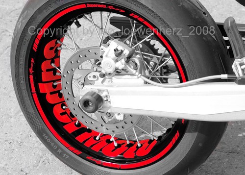 Wheel sticker supermoto - wheel,