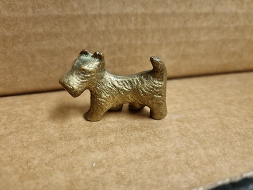 Vintage solid brass miniature - solid,