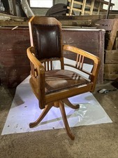 Solid Hardwood Captains Chair
