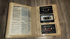 Vintage cassette tapes for