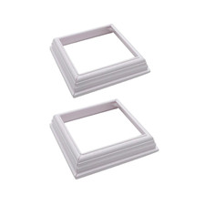 2 Pack 4 Inch Vinyl Post