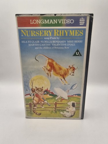 Nursery rhymes vhs - vhs, longman