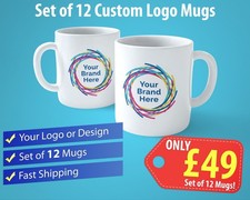 Custom Logo Mug 11oz Ceramic