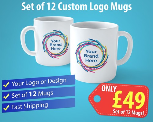 Custom logo mug 11oz - custom,