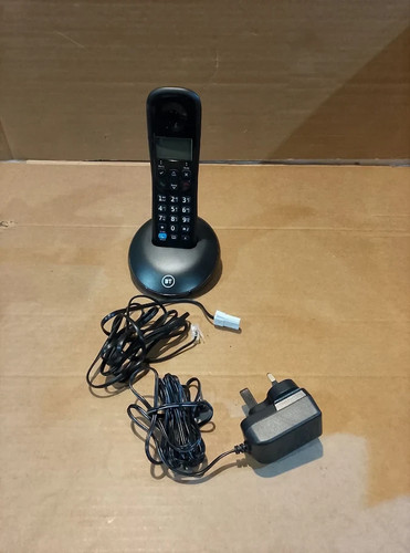 Cordless telephone black - bt,