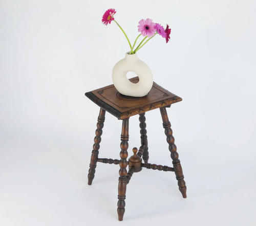 Antique small bobbin wooden - small,