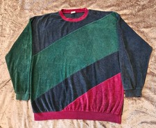 Vintage C&A Mens XL Ski Style Jumper Sweater Sweatshirt Fancy Dress 80s 90s (C3)
