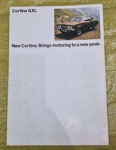 Ford cortina mk3 gxl - ford,