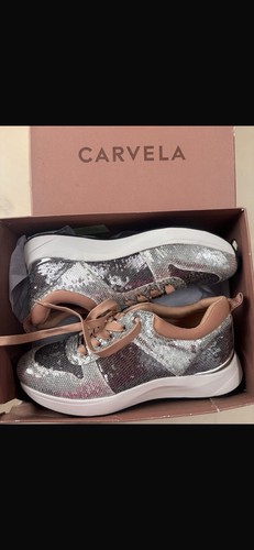 Carvela women silver sparkly - women's,