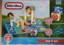 Little Tikes Twist & Turn Mat Kids Fun Play Activity Indoor & Outdoor Game Set