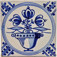 Antique Hand Painted Delft