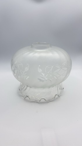 Vintage lamp shade frosted - lamp,