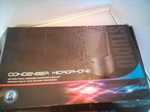Studio condenser microphone - studio,