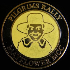 Pilgrims Rally pin badge (r